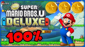 1-1 Acorn Plains Way ❤️ New Super Mario Bros. U Deluxe ❤️100% All Star Coins