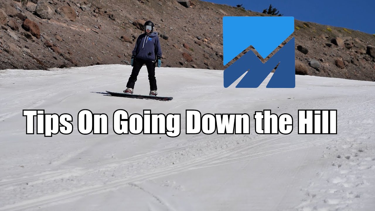 FIRST STEPS TO GOING DOWN THE HILL ON YOUR SNOWBOARD (pocket coach) YouTube