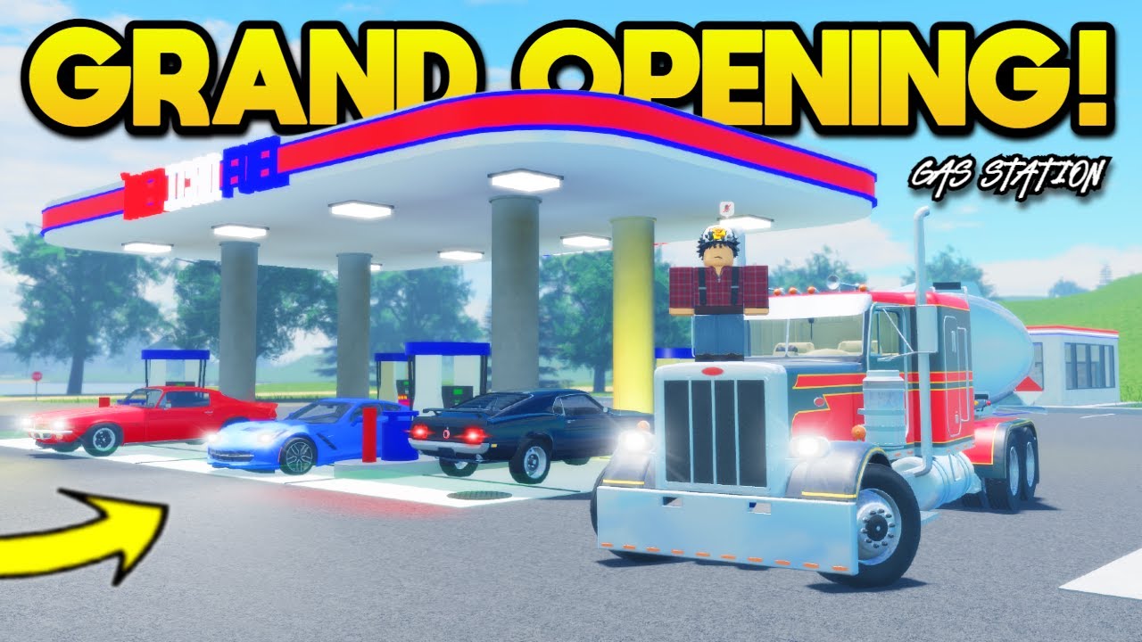 Opening a GAS STATION in Roblox American Plains Mudding!