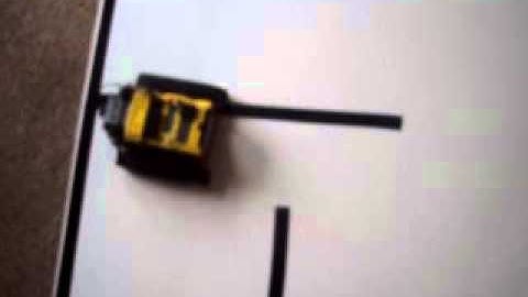 LEGO RCX line follower robot - KSD Talent Show.