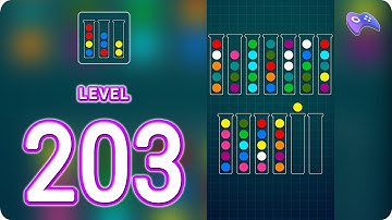 Ball Sort Puzzle Level 203