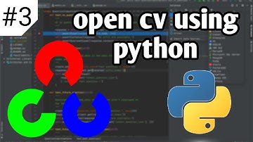 OpenCV tutorial using python. #3 - Drawing lines, circles, rectangles and texts.