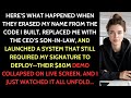 She Filed A Lien On Her Own Code And Froze The Entire Launch Office Betrayal Exposed рџ ј She Filed A Lien On Her Own Code And Froze The Entire Launch Office Betrayal Exposed рџ ј