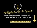 MasterClass: Multiples Fuentes de Ingresos en 30 dias