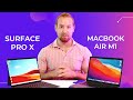 Surface Pro X :  Missed Opportunity vs Macbook Air M1