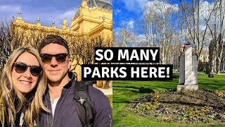 ZAGREB 🇭🇷 Green Horseshoe is a must do | Vero and Justin (Croatia travel vlog video)