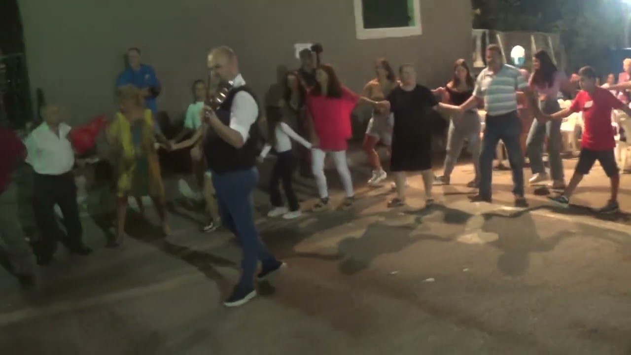 Γιορτή Κρασιού Κάτω Γαρούνα Corfu,Ορχ.'Τα Παιδιά από Γαρούνα--Άγγελος Σκολαρίκης'',1st Great Dance