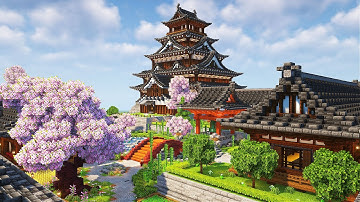 Hiroshima Castle Base | Minecraft Timelapse