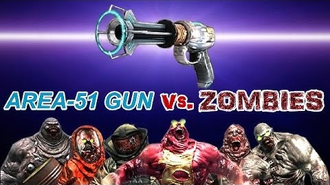 Dead Trigger 2 AREA-51 GUN Mk10 vs. Zombies HD