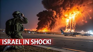 "Israel in Shock! Massive Airbase Attack Sparks New Middle East War — Full Analysis Breaking Details
