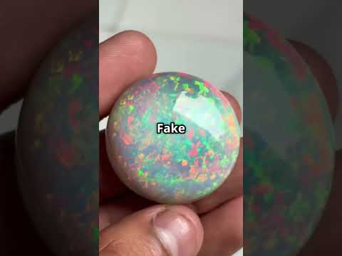 Real Vs Fake Opal Shorts Crystals Opal Crystalsdotcom Crystalsdotcom Crystals 