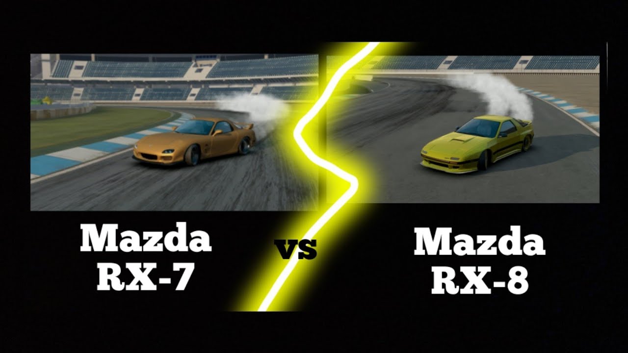 Mazda Rx 7 Vs Rx 8 Youtube