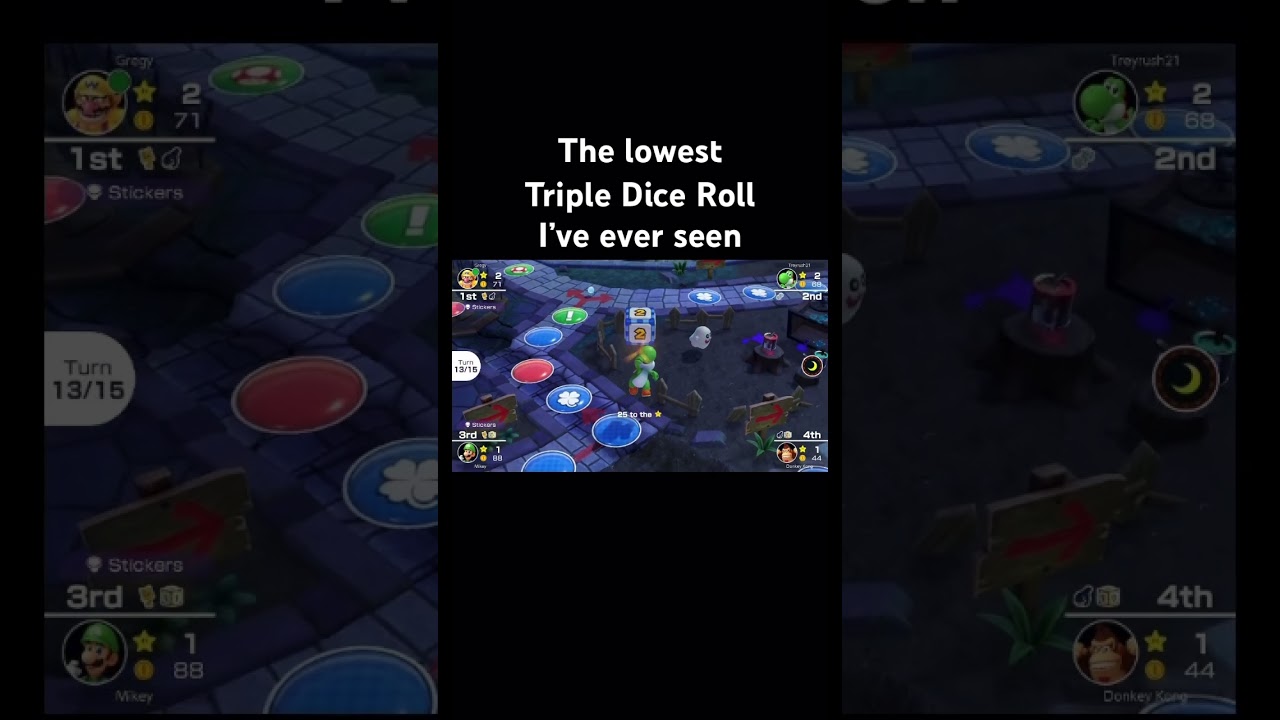 The Lowest Triple Dice Roll I’ve ever seen