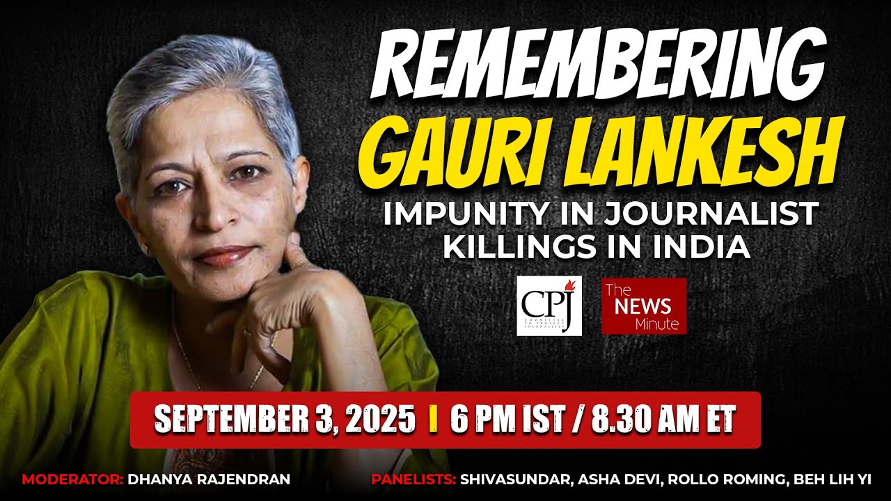 Remembering Gauri Lankesh : Impunity in journalist killings in India