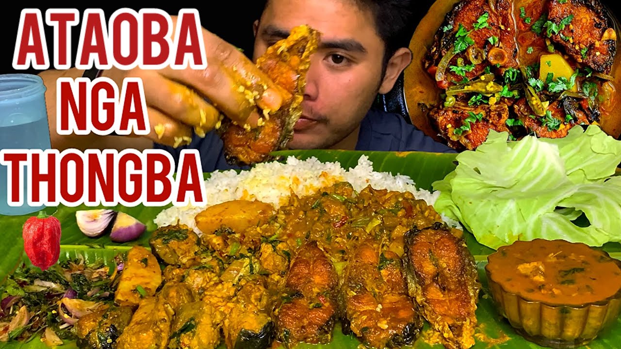 Fish curry mukbang// ngahei pujarak a mayam🤗//magi mahwcdi 😁