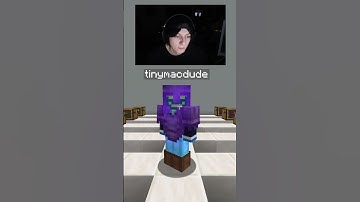 he is so bad at mob arena.. #minecraft #funny #gaming #youtube #memes #shorts #ytshorts