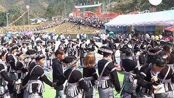 LỄ HỘI XÒE CHIÊNG TẠI KHU DU LỊCH CỌN NƯỚC BẢN NÀ KHƯƠNG, BẢN BO, TAM ĐƯỜNG