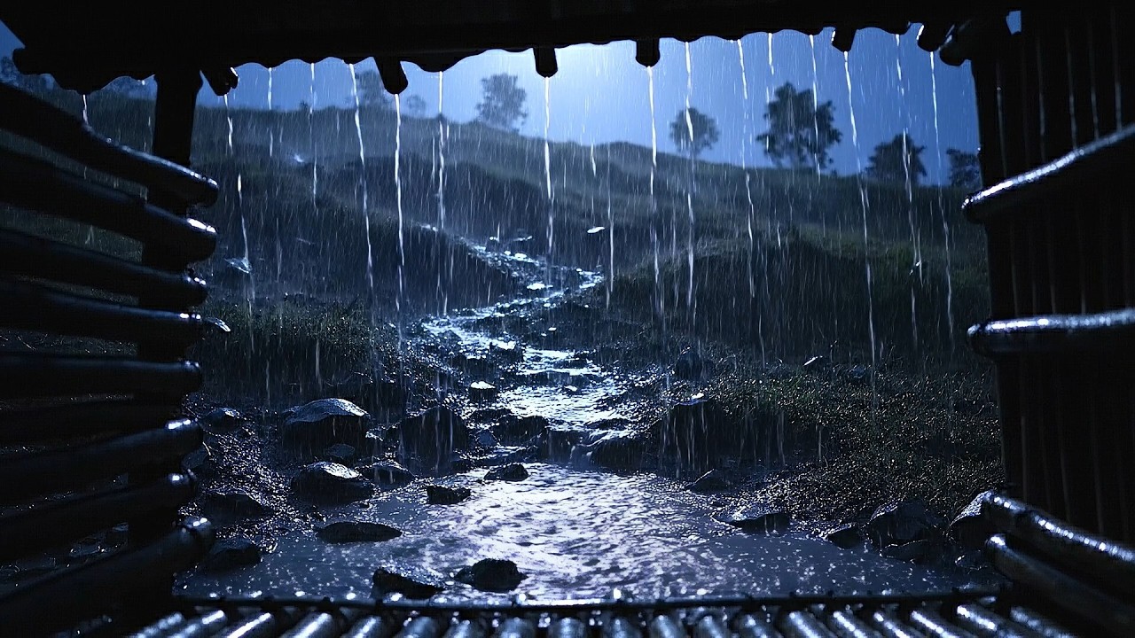 🔴 LIVE 10 Hours Heavy Rain Sounds 🌧️ Fall Asleep Fast Tonight | Deep Sleep | AI Rain | Sleep Immedia