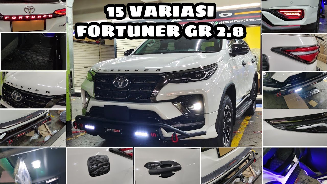FORTUNER GR SPORT 2.8 FULL VARIASI TERBARU