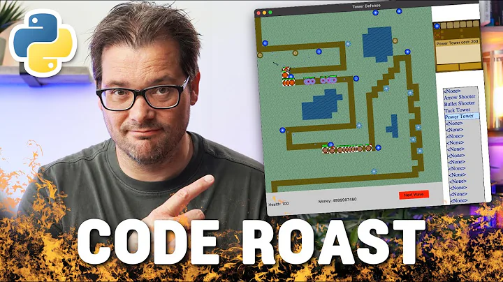 Refactoring A Tower Defense Game In Python // CODE ROAST