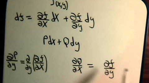 Vector Analysis:Line Integrals & Exact Differentials - Part 1