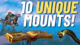 10 Unique WoW Mounts Guide | World of Warcraft | Dragonflight