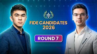 The Leader vs The Strategist: Round 7 Recap | FIDE Candidates 2026