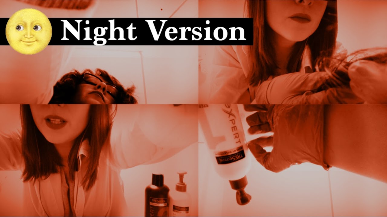 [🌙Night Version] ~* Sudsy Shampoo & Scalp Check Roleplay 💆🏻 Hair wash, Soap Suds, Exam & Massage *~