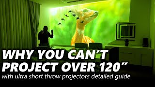 Why You Can't Project Above 120' with UST Projectors