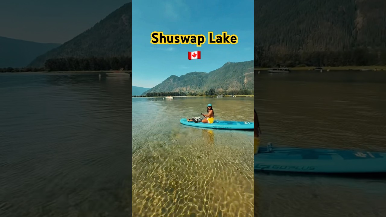 Have you ever paddled Shuswap Lake? 🇨🇦 