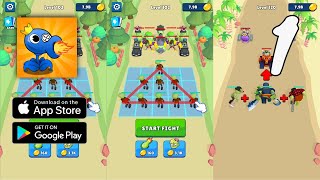 Merge Plants: Idle Zombies Gameplay Walkthrough Part 1 - Level 1 ~ 20 (Android, IOS) screenshot 1