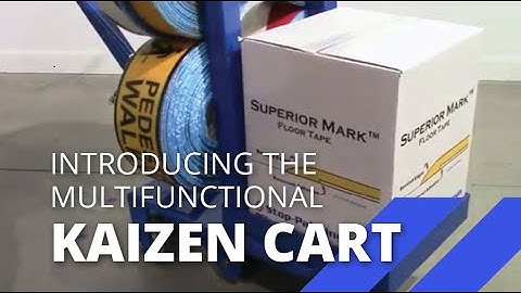 Introducing the Superior Mark® Multifunctional Kaizen Cart