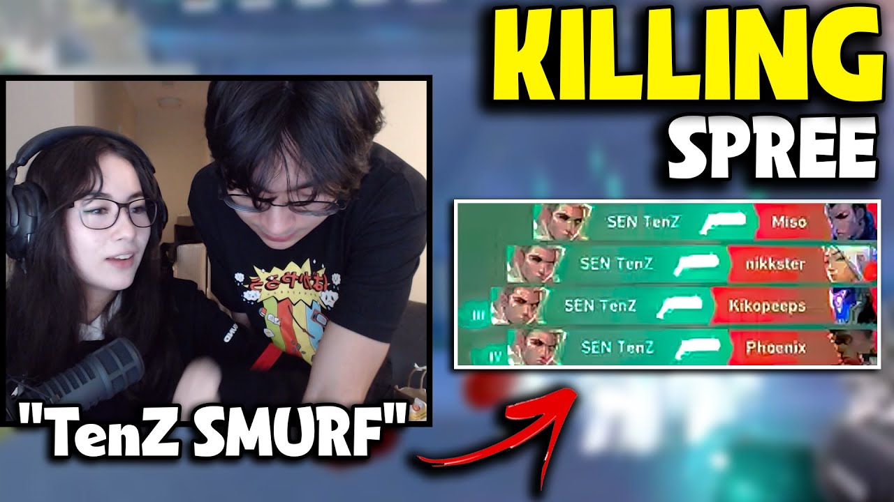 TenZ Smurfing With Kyedae in Snowball Fight Valorant