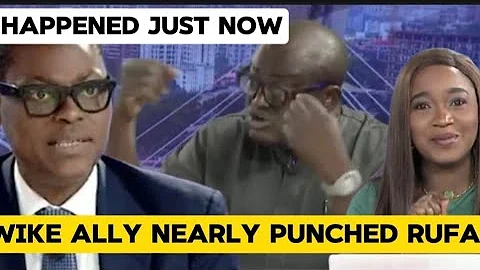 Chaos On Arise — Shocking Moment Wike’s Ally Nearly Beat Up Rufai Oseni Over PDP Crisis 