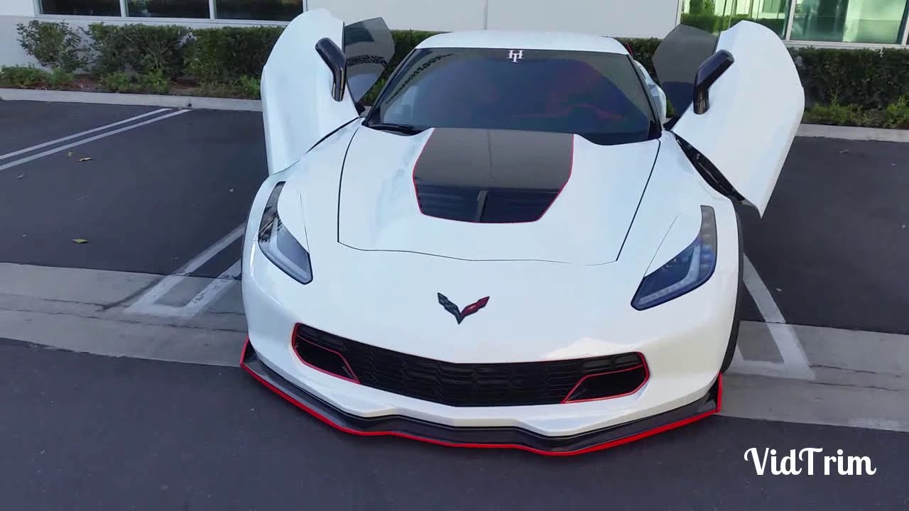 2015 Corvette Z06 with ZLR doors - YouTube 2015 Corvette Z06 with ZLR doors - YouTube