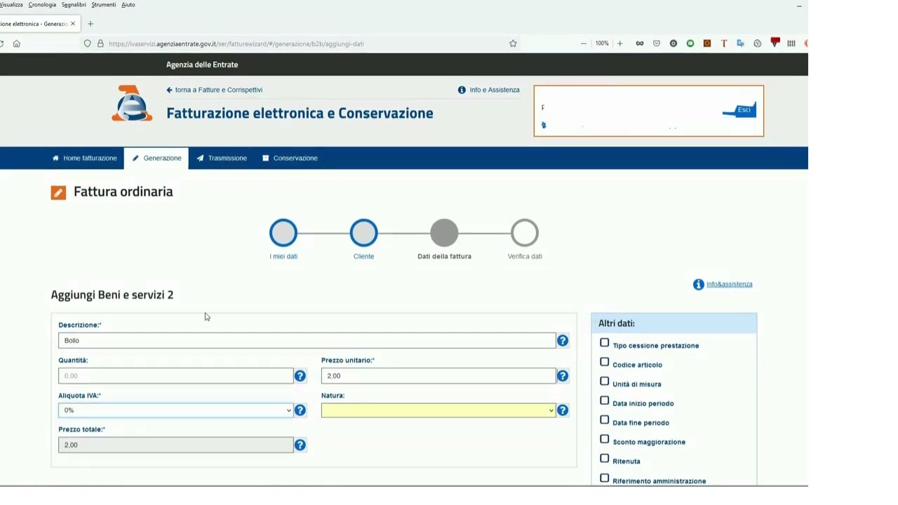 Fattura elettronica forfettari - Agenzia delle Entrate - Tutorial completo