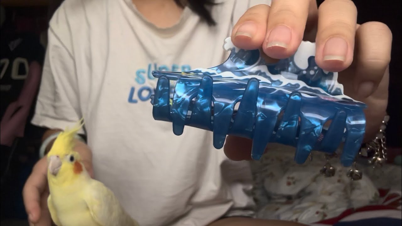 ASMR my stuff - YouTube