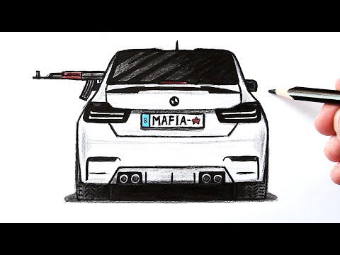 BMW araba çizimi | Çizim dersleri