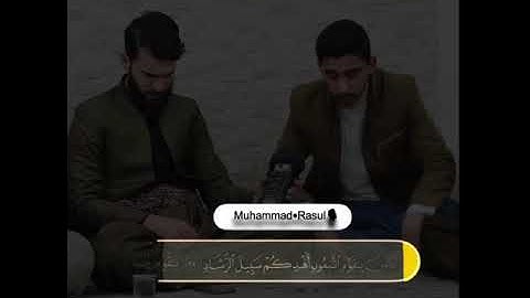 (وقال الذي ءامن ) سورة غافر ٣٨-٤٠.     محمد رسول