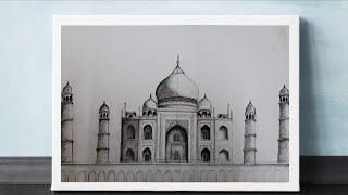 #tajmahal #drawing  easy step by step for beginners @ArtCraftwithPRATIMA