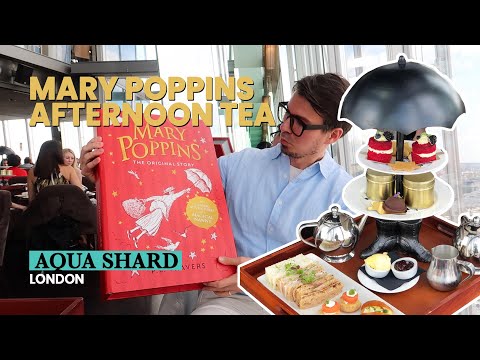 Mary Poppins Afternoon Tea At Aqua Shard | Afternoon Tea London