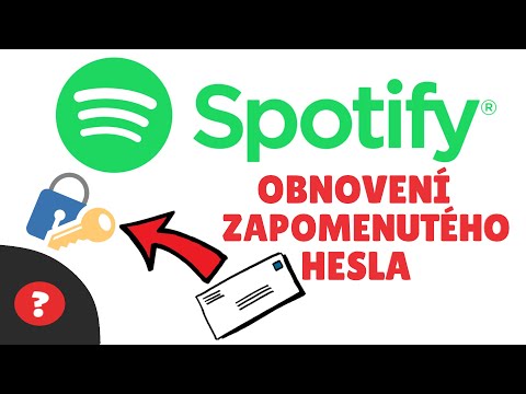 Jak OBNOVIT ZAPOMENUTÉ HESLO na SPOTIFY | Návod | Spotify / MOBIL