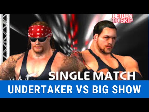 Undertaker Vs Big Show Wwe Raw 2002 Pc Game Play Youtube