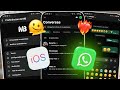 WHATSAPP IGUAL IPHONE MB IOS 2.6 ATUALIZADO 2026 🔥 EMOJIS IOS + FONTES IOS + LIQUID GLASS + FUNÇÕES