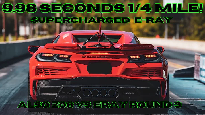 Lingenfelter supercharged C8 E-Ray Corvette going 9’s!  Also MORE C8 Z06 vs E-Ray racing action!