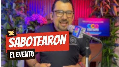 Me Sabotearon el Evento, Que No te suceda!!