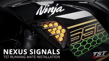 How to install TST Running Mate on Kawasaki Nexus LED Turn Signals