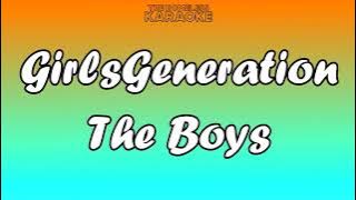 Girls Generation - The Boys - Karaoke
