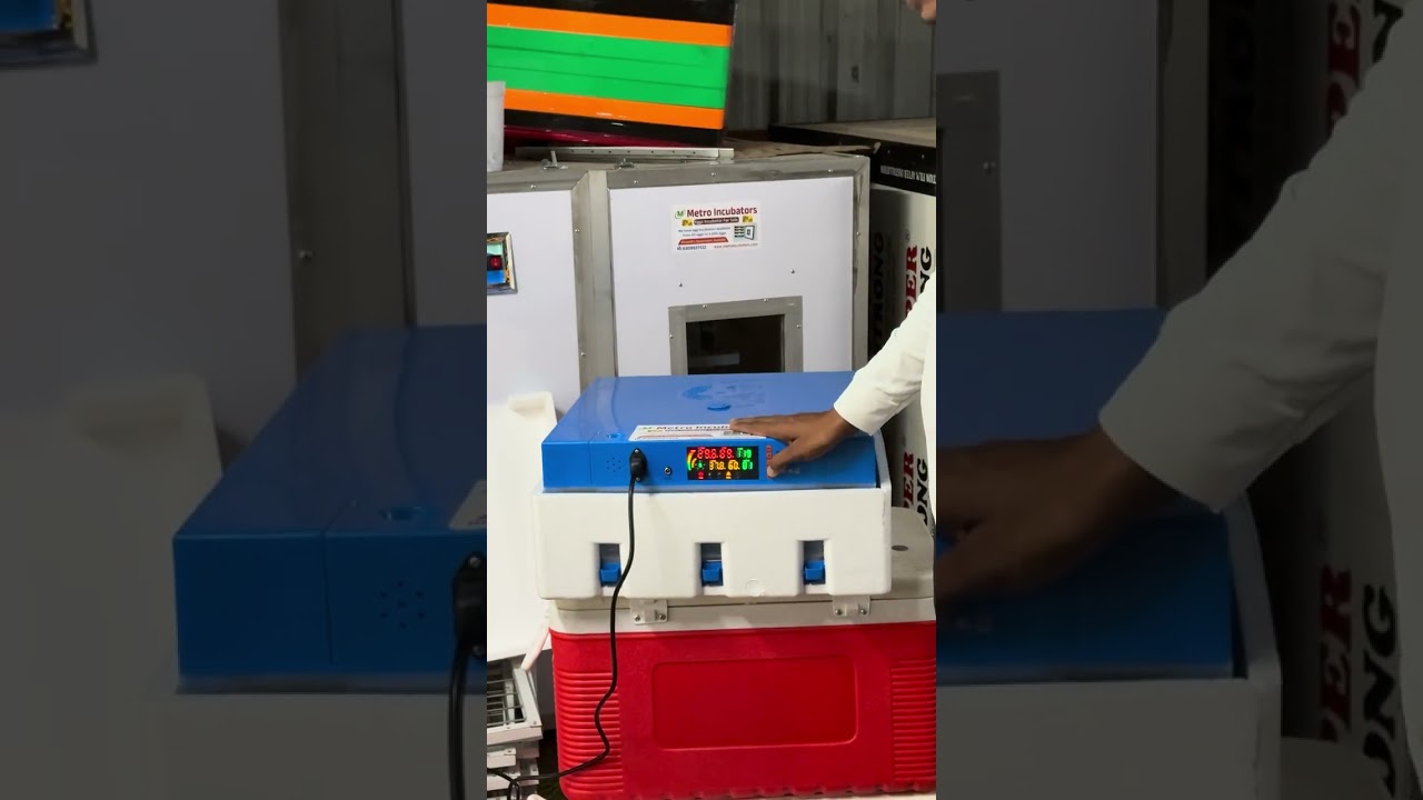 64 Egg Incubator | mini egg incubator | अंडी उबवणी मशीन