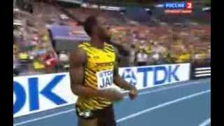 4x100 metres relay men final Moscow 2013 - Финал эстафеты мужчины 2013 Москва
